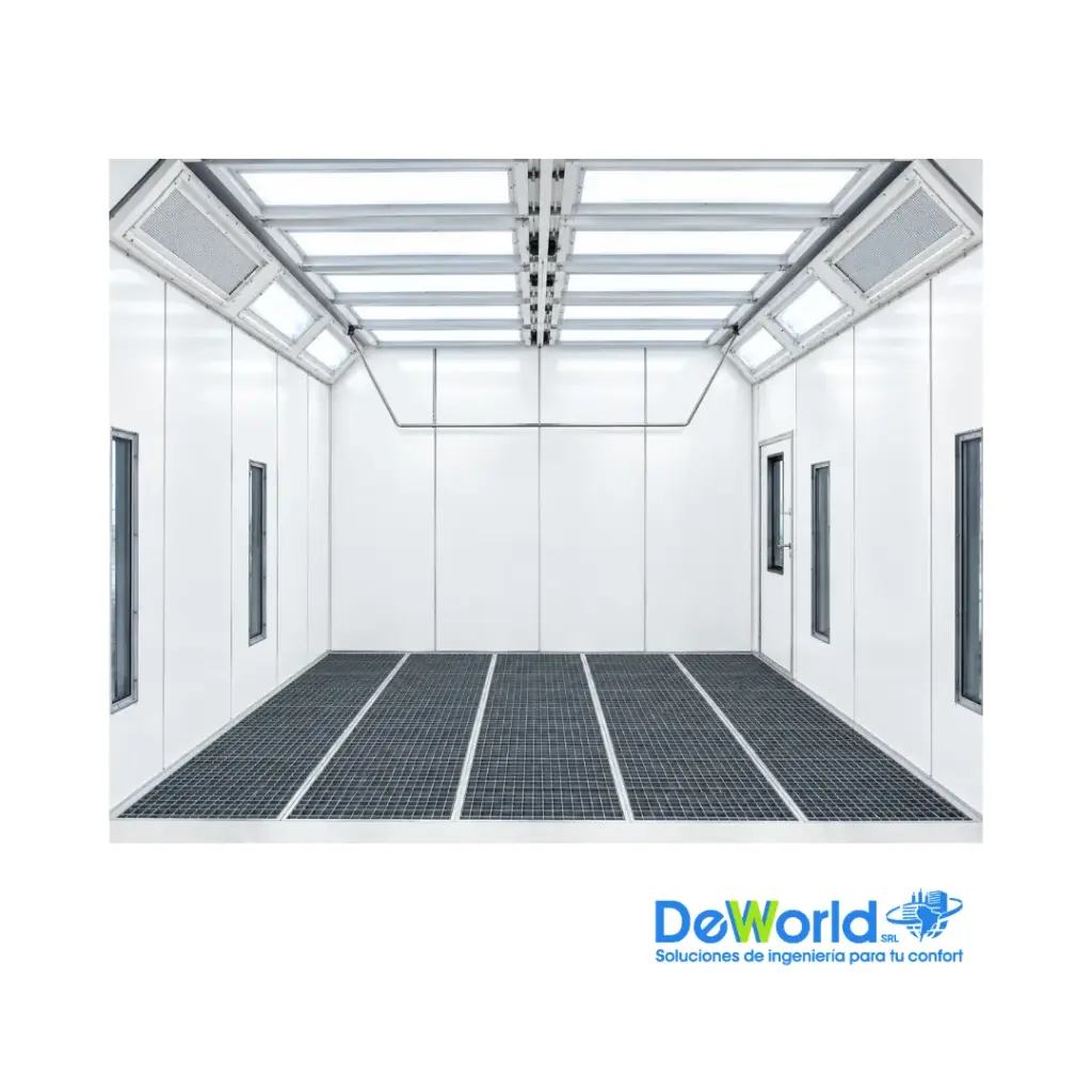 Cabina de Pintura para Automóviles Automatizado CP-DW6500