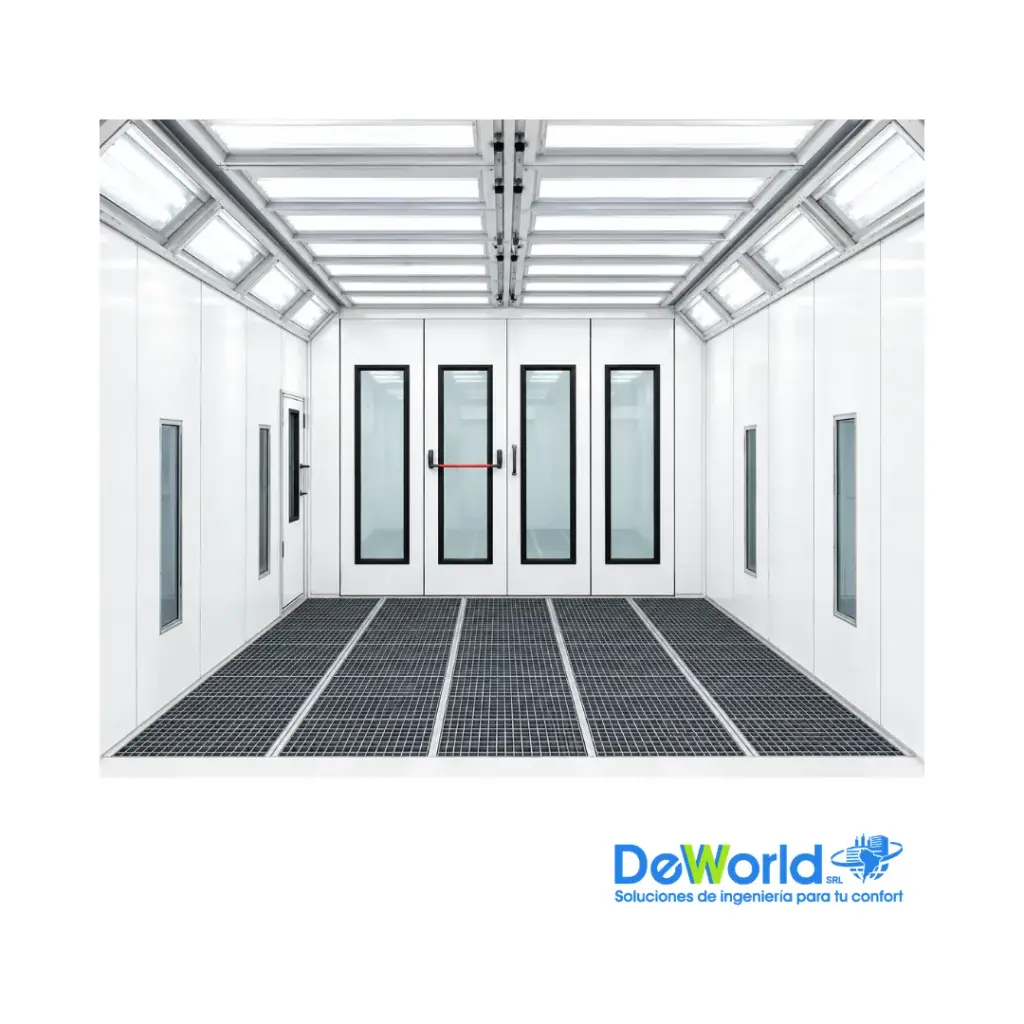 Cabina de Pintura para Automóviles Automatizado CP-DW7000