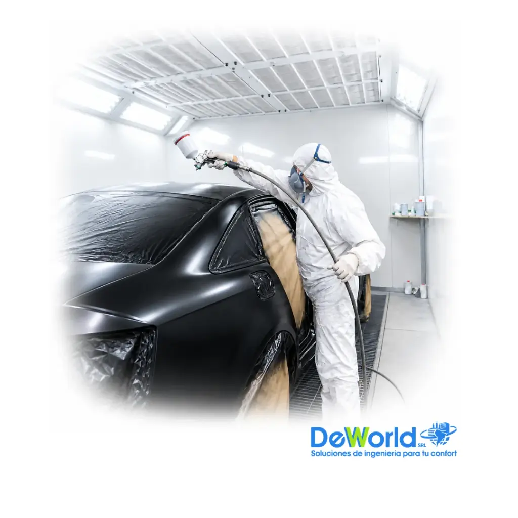 Cabina de Pintura para Automóviles Automatizado CP-DW7000