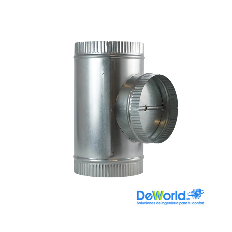 Tee para calefón 5" (125mm)