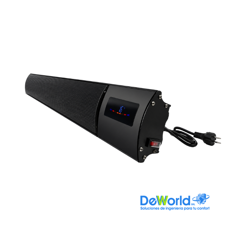 Estufa Eléctrica YIKA, 1800W, Ind CN