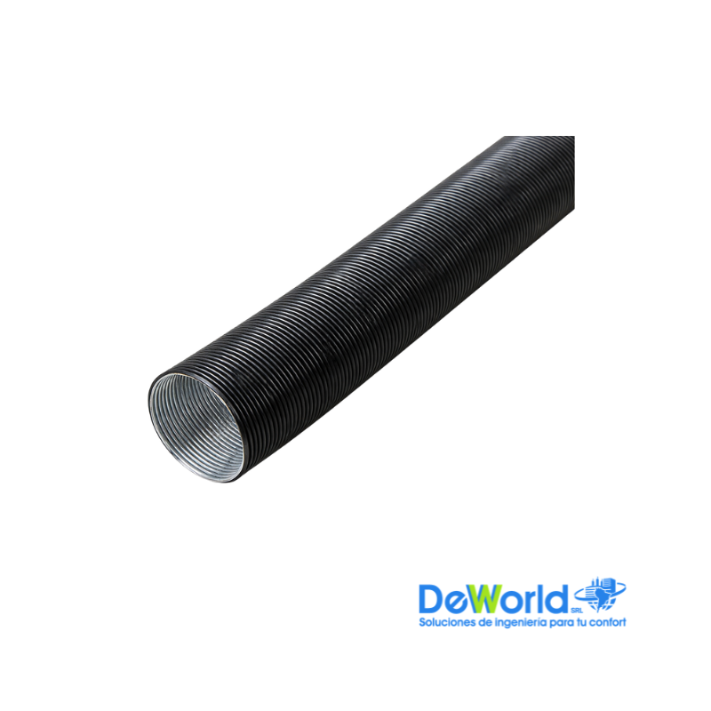 Tubo de fibra de vidrio con aluminio 2.3" X 1.2"