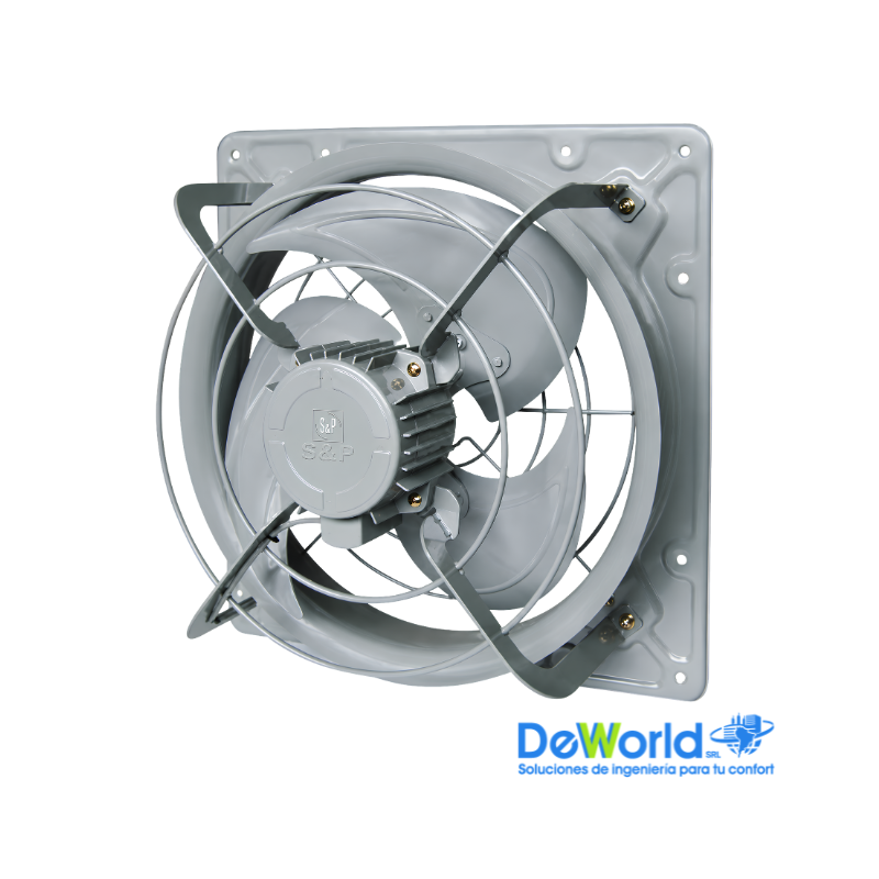 Extractor Metálico Tipo Hélice 2550 m3/h