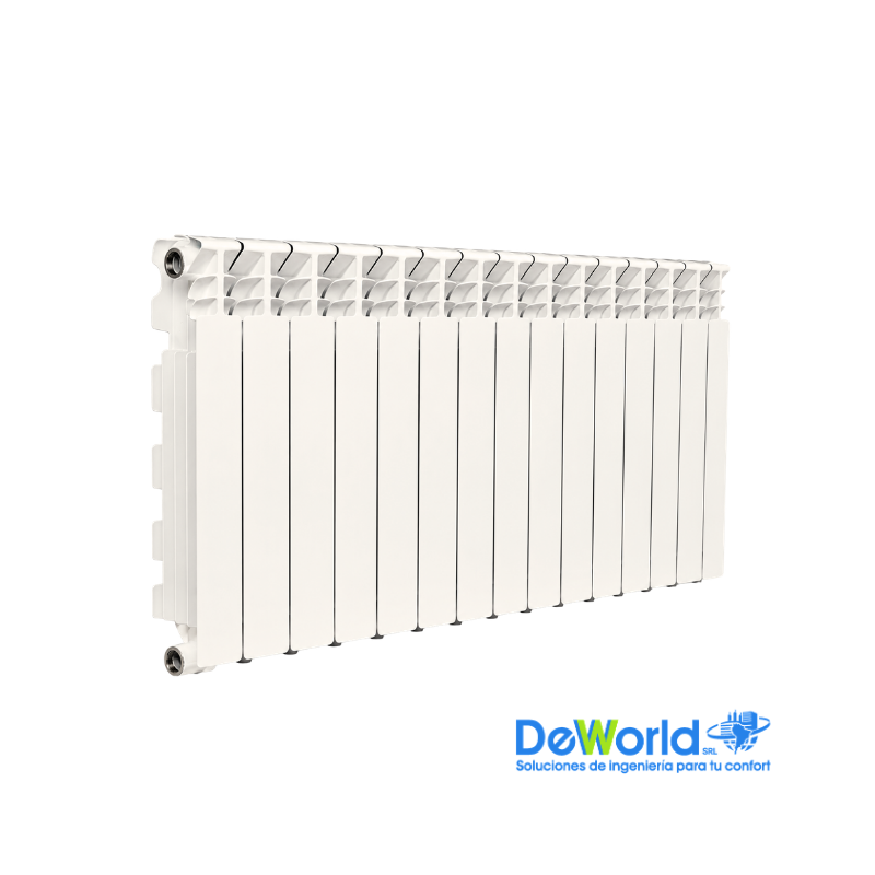 Radiador de Aluminio de 15 Elementos 500/100, Fondital