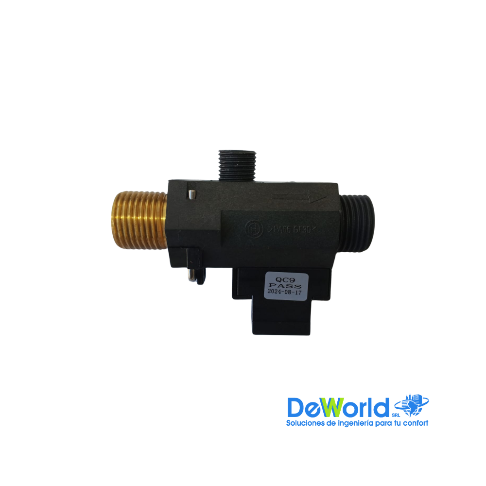 Sensor de flujo / interruptor de presión de agua para calefón Rheem o Splendid Master