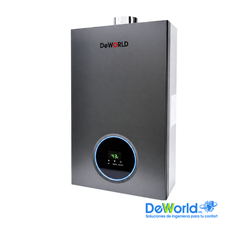 Calefón DEWORLD Tiro Forzado 8 L/min M8-L01