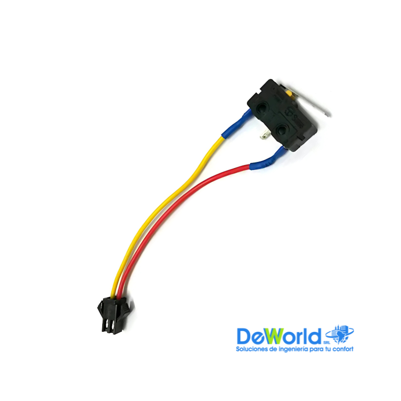 Microinterruptor de Dos Cables, Un Conector SM de Dos Pines Macho para Calentador de Agua a Gas
