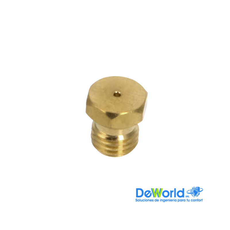 Inyector / Pitón par Gas de orificio 1.2mm  