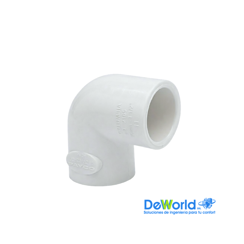 Codo de 90° PAVCO de Embone H-H de 1"