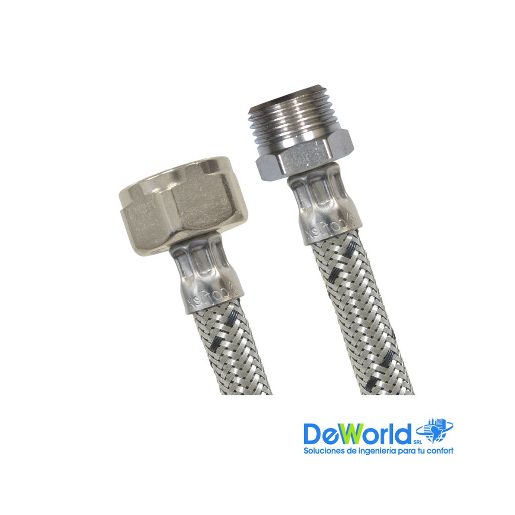 Chicotillo Coflex de Acero flexible EAL-D M-H 1/2" (30cm)