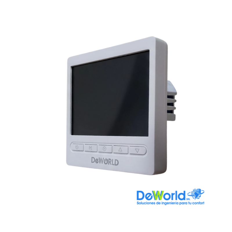 Termostato Digital DEWORLD con WIFI para Suelo Radiante AE-T7S