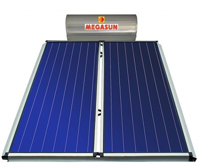 Calefón Solar 200L, MEGASUN