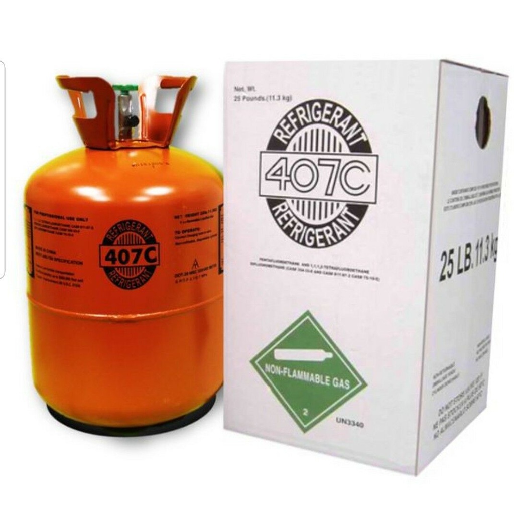 Gas Refrigerante Freon R407C, Garrafa