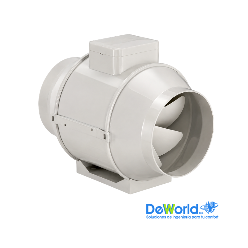 Extractor SICFLUX MAXX 250,  1405m3/h, Presión: 49mmca, 230VAC 50Hz, Ind. Brasil