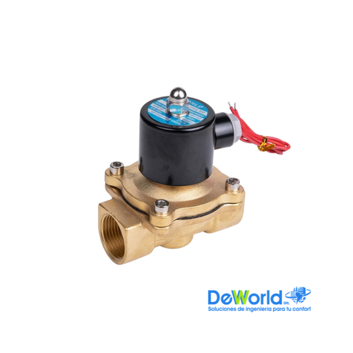 [2W200-20] Electroválvula para Gas / Agua 3/4"