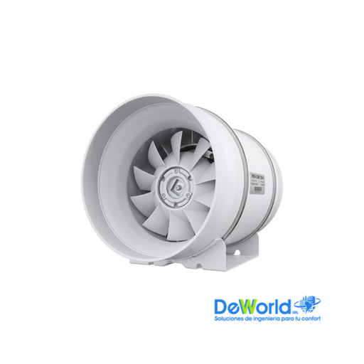 [47AXD1400] Ventilador tipo Tubo pared 10 Aspas, 8000m3/h, 1HP