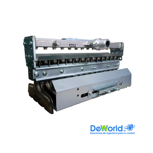 [GN14-1,05] Quemador Atmosférico 14 Filas para gas GN Orificio 1,05mm, 28kW, Ind. CN