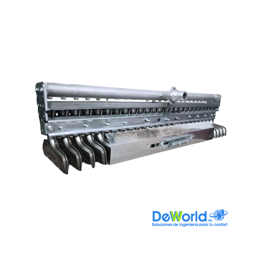 [GN25-1,05] Quemador Atmosférico 25 Filas para gas GN Orificio 1,05mm, 28kW, Ind. CN