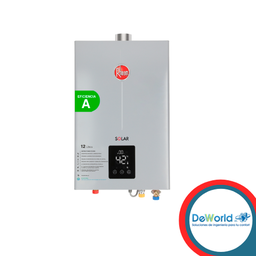 [600074616] Calefón RHEEM, 12L GLP TF, Pot=24,20kW/h, 220VAC/50Hz