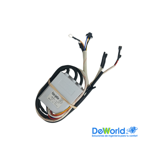[85G01] Caja de Control/Encendido por Impulsos Universal 12 Hilos para Calefón Tiro Natural