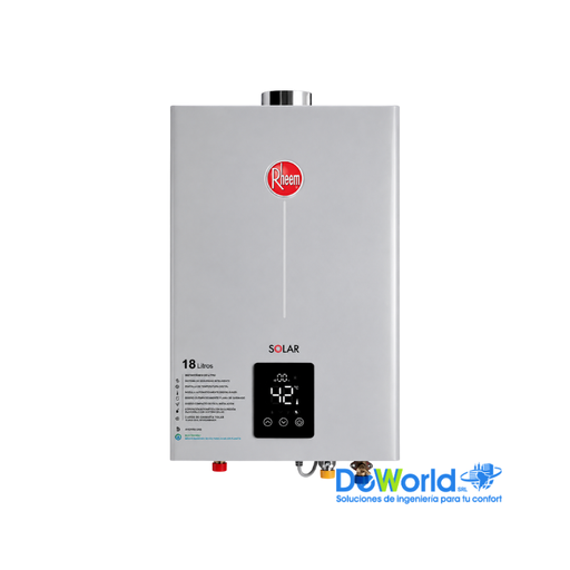 [600074613] Calefón RHEEM, 18L GN TF, Pot=34,00kW/h, 220VAC/50Hz