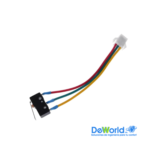 [85S05] Microinterruptor de Tres Cables, Un Conector JST XH de Tres Pines para Calentador de Agua a Gas