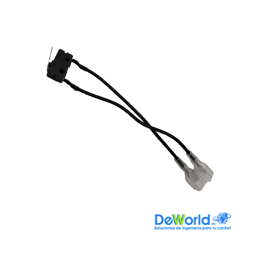 [85S10] Microinterruptor de Dos Cables con Terminales Macho Plano para Calentador de Agua a Gas