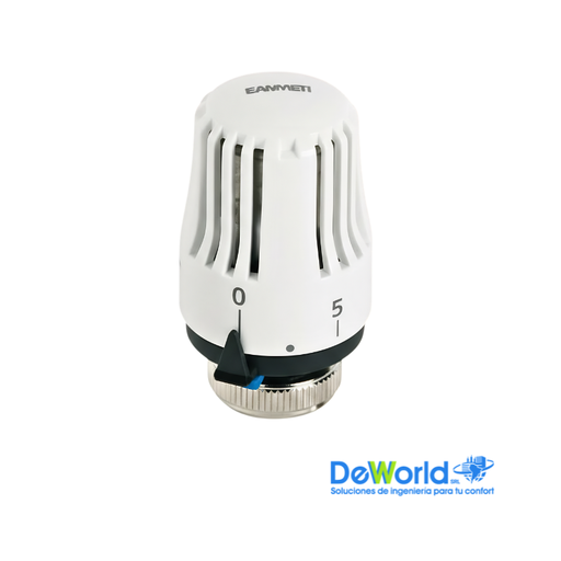 [9645P510] Cabezal termostatico tuerca plastica, FIV