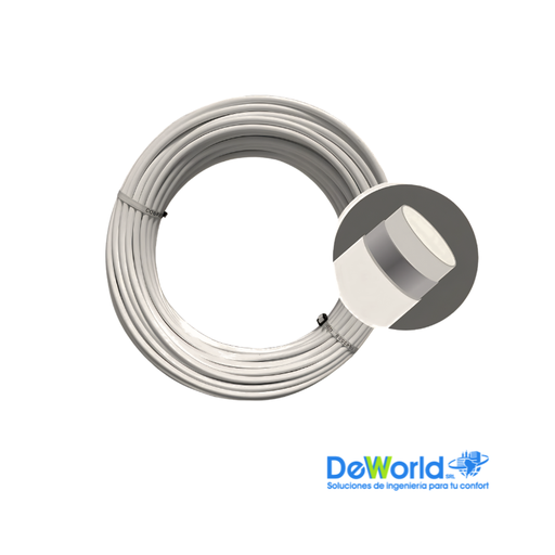 [9417P931] Tubo FIVPEX con aislante, Rollo 50m, 20x2, FIV