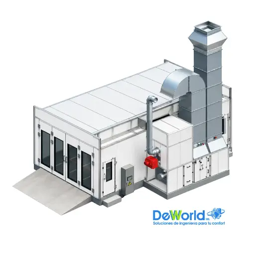 [CP-DW6500] Cabina de Pintura para Automóviles Automatizado CP-DW6500