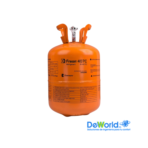 [R407C] Gas Refrigerante Freon R407C, Garrafa